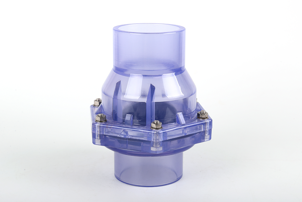 山丹透明翻板式止回阀